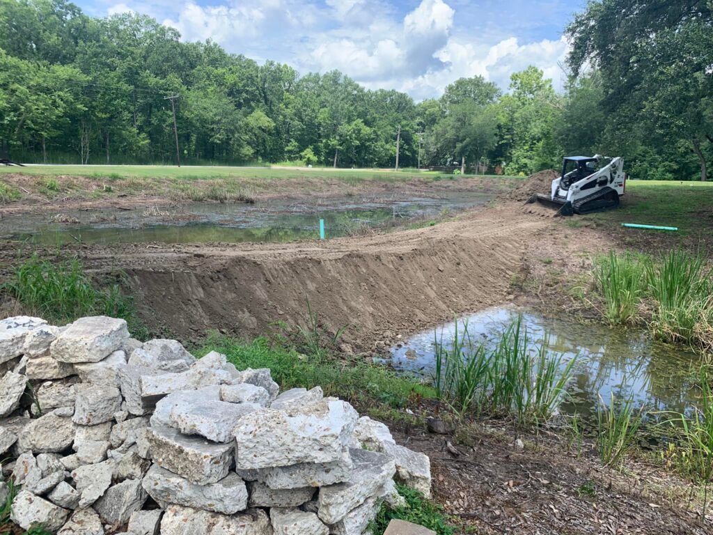 Pond and Levee DM Dirt Worx LLC